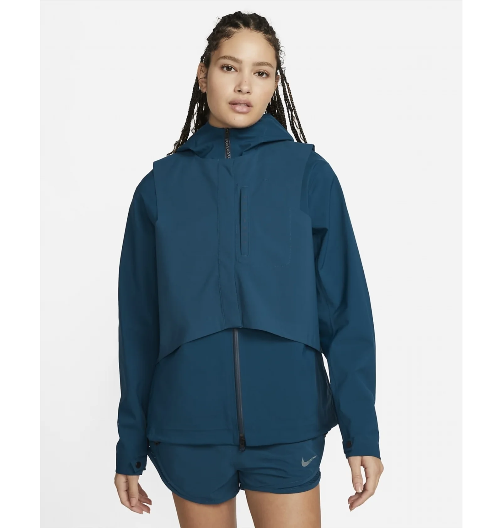 ᐉ Куртка жіноча Nike Storm-Fit Run Division Turquoise DV1247-460