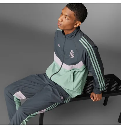 Олімпійка чоловіча Adidas Real Madrid Seasonal Black/Green IT3773