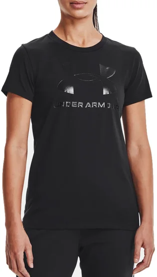 Футболка жіноча Under Armour T-Shirt Ua W Sportstyle Logo Ss-Blu Black 1356305-433