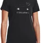 Футболка женская Under Armour T-Shirt Ua W Sportstyle Logo Ss-Blu Black 1356305-433