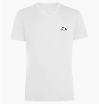 Футболка мужская Kappa Mezza Manica Scollo V White K1311-BIANCO