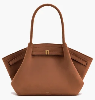 Сумка жіноча JW PEI Hana Medium Faux Suede Tote Bag Brown BB2024BG92777JWP
