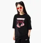 Футболка женская Air Jordan T-Shirt W J Flight Shoe Gfx Os Black Dv1411-010