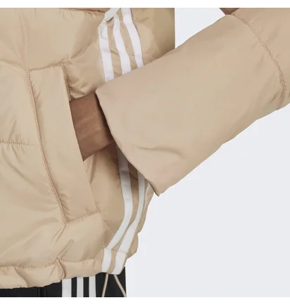 Пуховик жіночий Adidas Short Puffer Jacket Beige HM2614