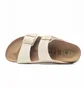 Тапочки жіночі Birkenstock Arizona Tex Canvas Veg Beige 1022679