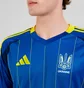 Футболка чоловіча Adidas Ukraine 24 Performance Blue IP2175