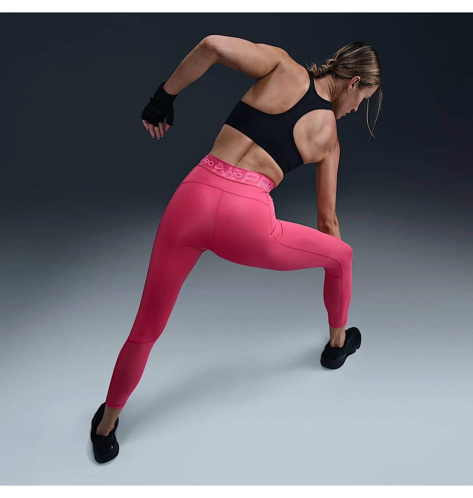 ᐉ Леггинсы женские Nike Pro Pink FV7397-629 - купить в интернет