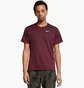 Футболка чоловіча Nike Dri Fit Miler Running Top Ss Bordo AJ7565-681