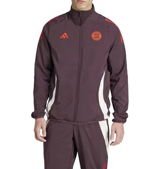 Олимпийка мужская Adidas Casaco Fcb Pre Jkt Bordo IS9963