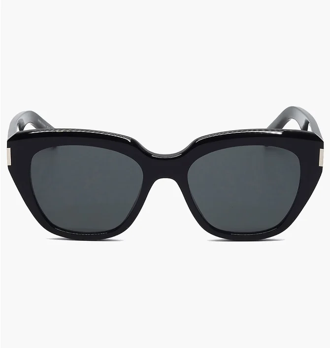 Сонцезахисні окуляри жіночі SAINT LAURENT Grey/Black SL-827-001-52