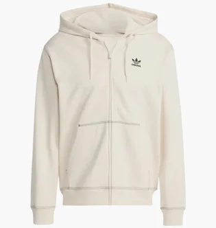 Толстовка мужская Adidas Essentials Trefoil White JW0968
