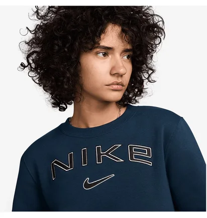 Світшот жіночий Nike Sportswear Phoenix Fleece Crewneck Sweatshirt Blue HM9754-478