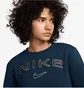 Світшот жіночий Nike Sportswear Phoenix Fleece Crewneck Sweatshirt Blue HM9754-478