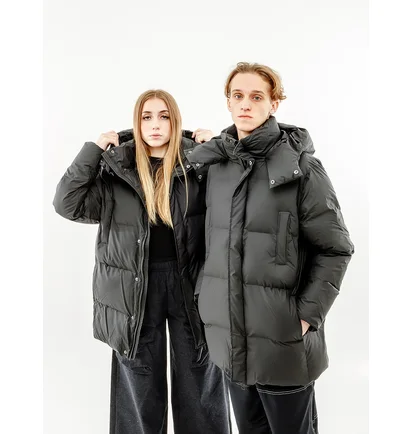 Парка унисекс Rains Jackets Black 1524-BLACK