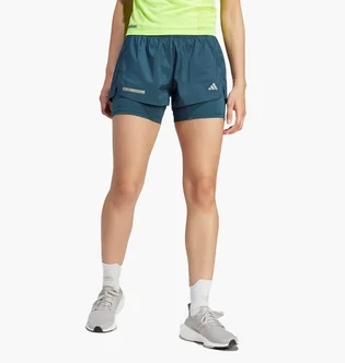 Шорти жіночі Adidas Ultimate2In1 Short Turquoise HZ4481
