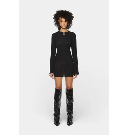Плаття жіноче Ksubi Crawford Ls Mini Dress Black WPF25DR008
