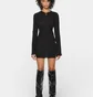 Плаття жіноче Ksubi Crawford Ls Mini Dress Black WPF25DR008