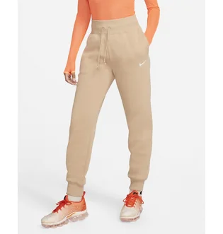 Штаны женские Nike W Nsw Phnx Flc Hr Pant Std Beige Dq5688-200