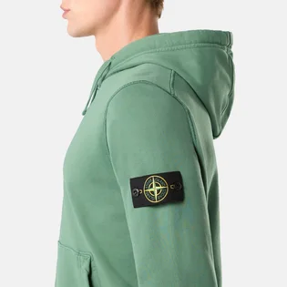 Худі чоловіче Stone Island Garment Dyed Hoodie Green 101564151-V0055
