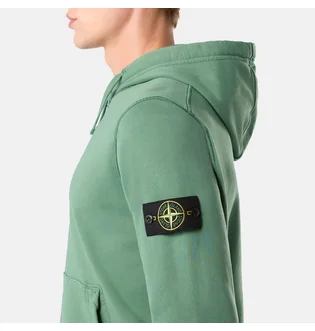 Худи мужское Stone Island Garment Dyed Hoodie Green 101564151-V0055