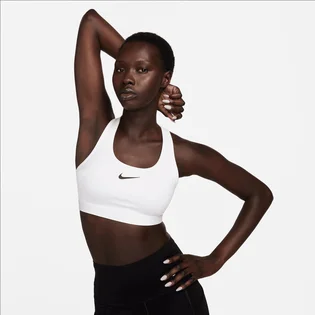 Топ женский Nike Swoosh Medium Support White DX6821-100