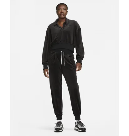 Поло женское Nike Sportswear Black Dv7814-010