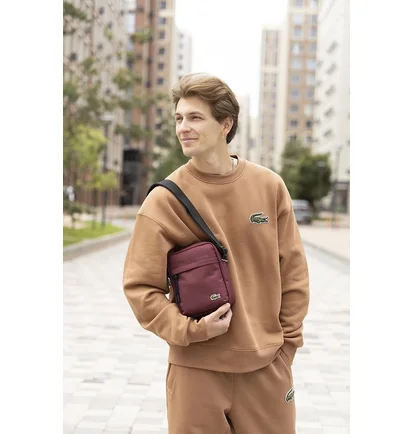 Сумка унісекс Lacoste Vertical Camera Bag Bordo NH4102NE.M94