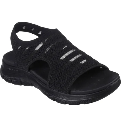Сандали женские Skechers Flex Appeal 4.0 Black 119479-BBK