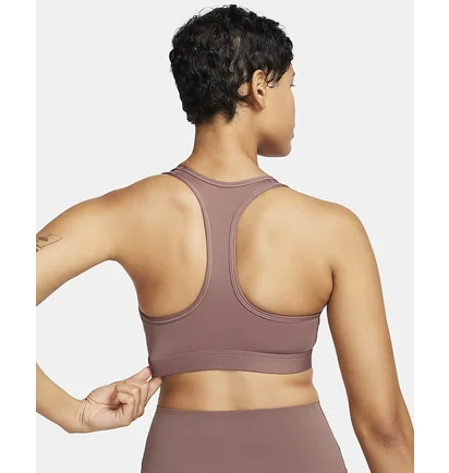 Топ женский Nike Swoosh Medium Support Violet DX6821-208