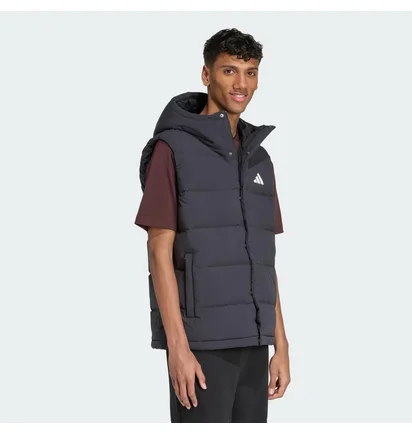 Жилетка мужская Adidas Helionic Climawarm Hooded Black JN2118