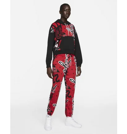 Худи женское Air Jordan Black/Red DD9295-010