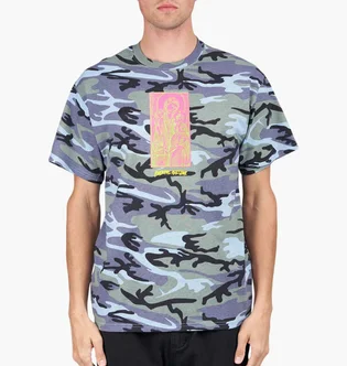 Футболка мужская Fucking Awesome Hate The Pain Away Camo/Grey PN25339