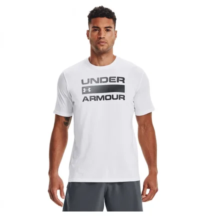 Футболка мужская Under Armour Team Issue Wordmark Ss White 1329582-100