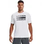 Футболка мужская Under Armour Team Issue Wordmark Ss White 1329582-100