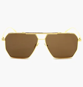Сонцезахисні окуляри BOTTEGA VENETA Brown/Gold BV1012S-003-60