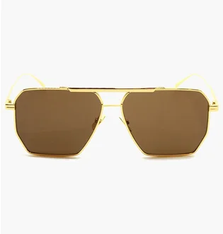 Сонцезахисні окуляри BOTTEGA VENETA Brown/Gold BV1012S-003-60