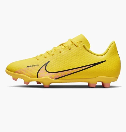 Бутсы детские Nike Jr. Mercurial Vapor 15 Club Fg/Mg Yellow Dj5958-780