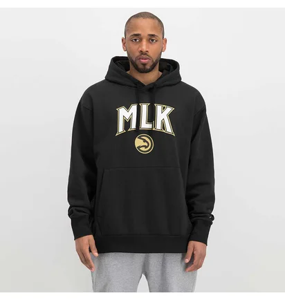 Худі чоловіче Nike Nba Atlanta Hawks City Edition Black CN2528-010