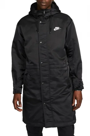 Парка чоловіча Nike Hooded Jacket M Nk Club Stadium Parka Black FB7320-010