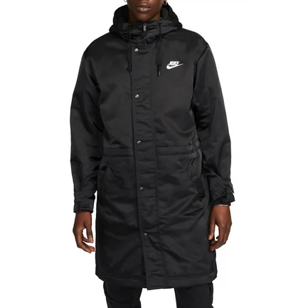 Парка чоловіча Nike Hooded Jacket M Nk Club Stadium Parka Black FB7320-010
