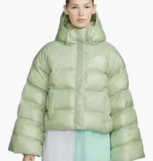 Пуховик жіночий Nike Sportswear Therma-Fit Green DQ6893-343