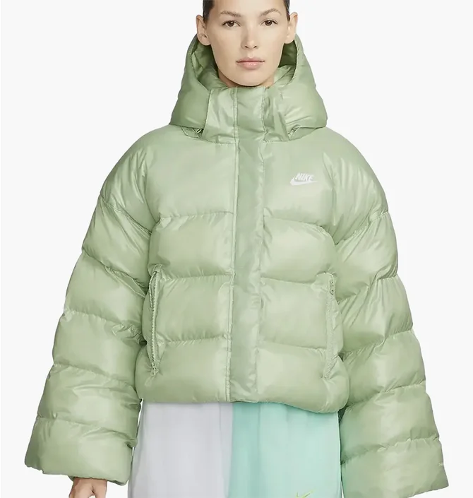 Пуховик жіночий Nike Sportswear Therma-Fit Green DQ6893-343