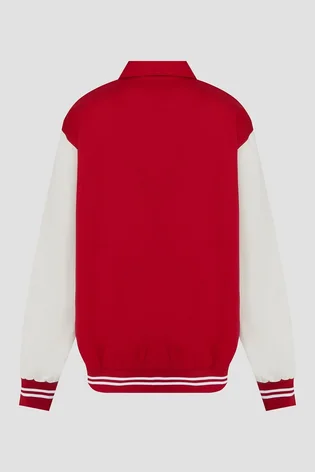 Бомбер унисекс 47 Brand Mlb Los Angeles Dodgers Homeco Red/Beige 608987RD-FS