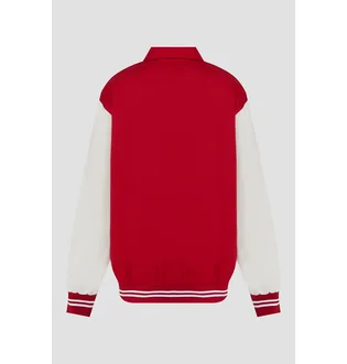 Бомбер унисекс 47 Brand Mlb Los Angeles Dodgers Homeco Red/Beige 608987RD-FS