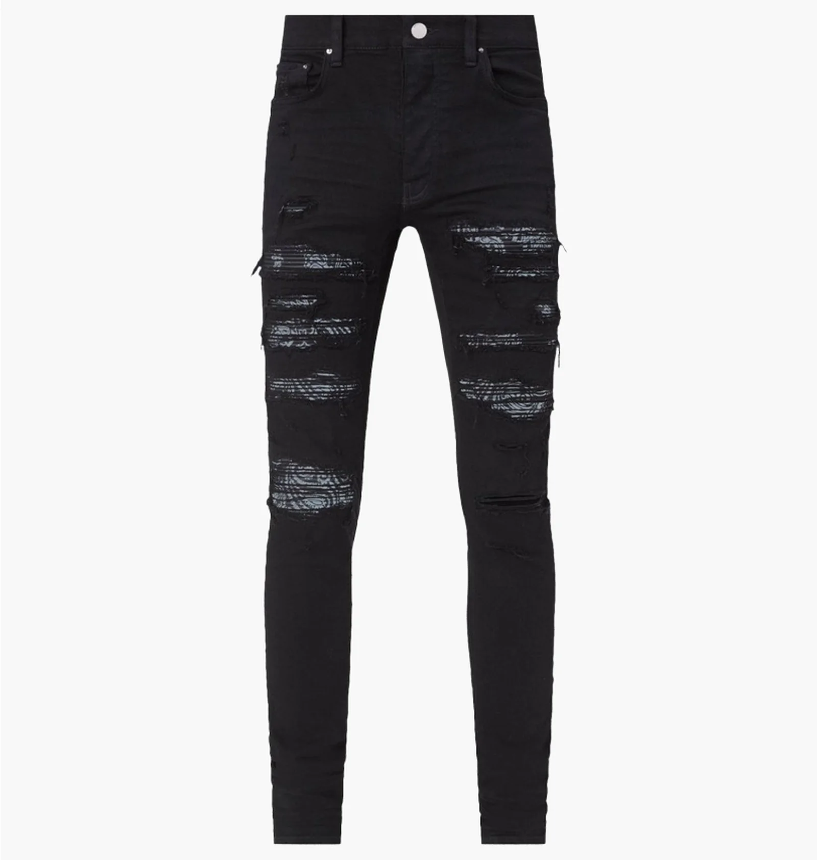 ᐉ Штани AMIRI Bandana Thrasher Jean Black MDS061-001 - придбати в