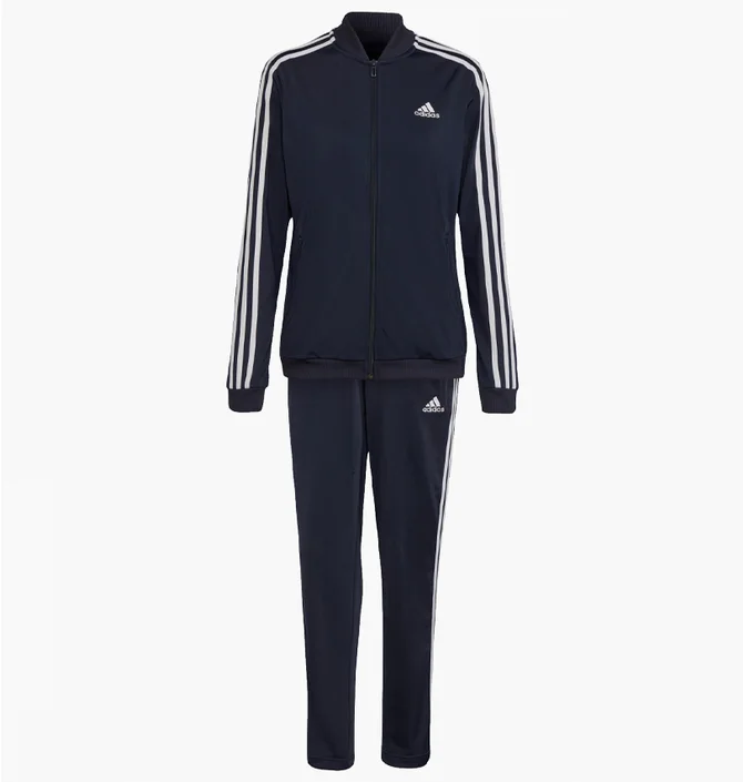 Спортивный костюм женский Adidas Essentials 3-Stripes Black H10155