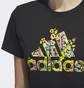Футболка женская Adidas Floral Badge Of Sport Graphic Tee Black HR5320