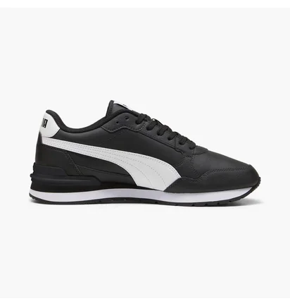 Кроссовки унисекс Puma St Runner V4 Leather Sneakers Black 399068-01