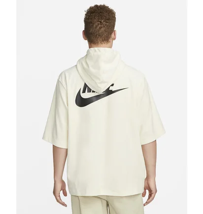 Толстовка мужская Nike M Nsw Hbr-S Ss Top White Dm5062-113