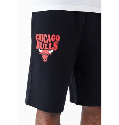 Шорти чоловічі NEW ERA Chicago Bulls Nba Script Oversized Shorts Black 60435508